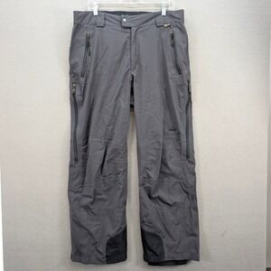 Bailo Italian Outdoor Ski Pants Men's Sz XL Gray Gore-Tex‎ Snowboard Zip Pockets